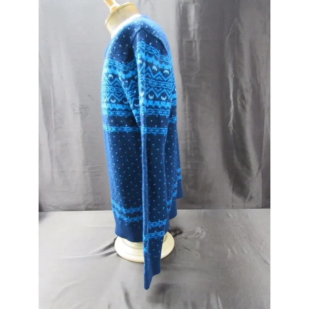 Modern Amusement men's XL blue sweater knit